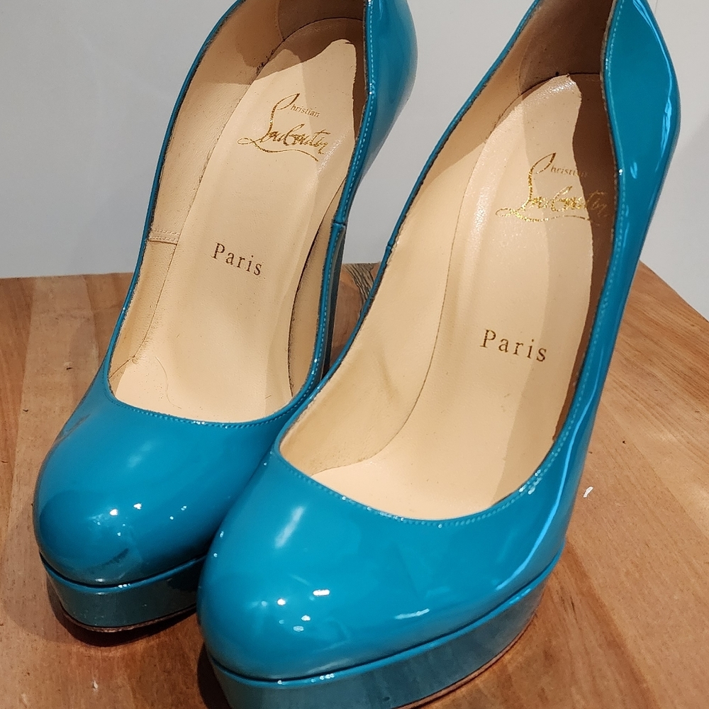 Christian Louboutin Women's Blue Pumps
